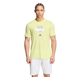 Men's Padel Graphic T-Shirt : Semi Frozen Lemon