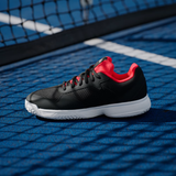 Courtflash Kid's :Cloud White | Silver Metallic