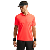 Men's Nike Court Dri-Fit Tennis Polo : Bright Crimson | Black