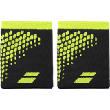 Babolat Logo Jumbo Wristband : Gray | Yellow
