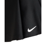 Girl's Nike Court Dri-Fit Victory Tennis Skirt : Black | White