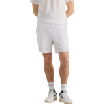 Men's Tournament Shorts : White with Grey matter