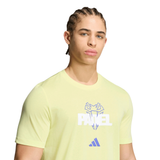 Men's Padel Graphic T-Shirt : Semi Frozen Lemon