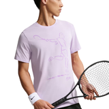 Men's Nike Court Dri-Fit Tennis T-Shirt : Violet Mist