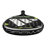 Adidas Adipower Carbon CTRL Racket: Silver Metallic | Black