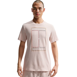 Men's Nike Court Heritage T-Shirt : Silt Red