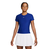Women's Nike Victory Dri-Fit Short-Sleeve Tennis Top : Old Royal | White