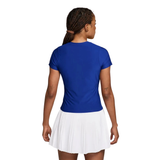 Women's Nike Victory Dri-Fit Short-Sleeve Tennis Top : Old Royal | White