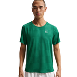 Men's Nike Court Advantage Dri-Fit Top : Malachite | White