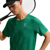 Men's Nike Court Advantage Dri-Fit Top : Malachite | White