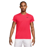 Men's Nike Court Victory Dri-Fit Tennis Top : Bright Crimson | Black
