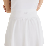 Women's Tournament Skort : White with Grey matter