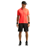 Men's Nike Court Dri-Fit Tennis Polo : Bright Crimson | Black